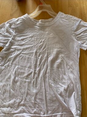 George White Crew Neck Tee - Clean Logo Tag